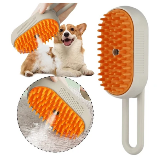 Cepillo A Vapor Para Mascota Quita Pelos