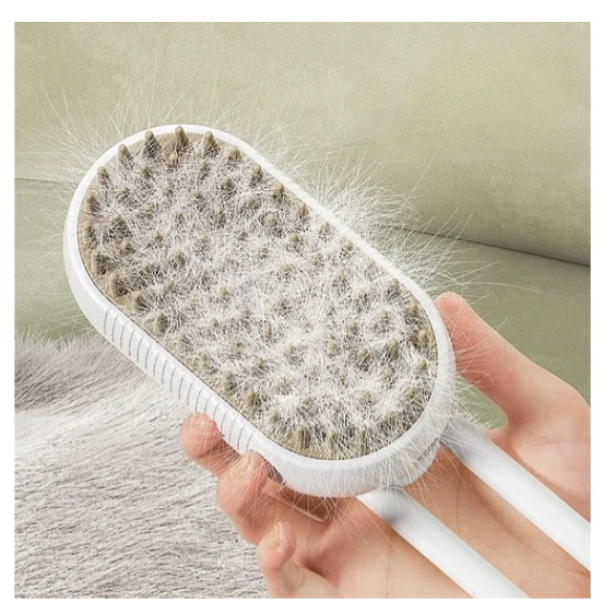 Cepillo A Vapor Para Mascota Quita Pelos